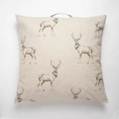 Dunelm Stag Repeat Floor Cushion