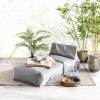Dunelm Outdoor Grey Sun Lounger