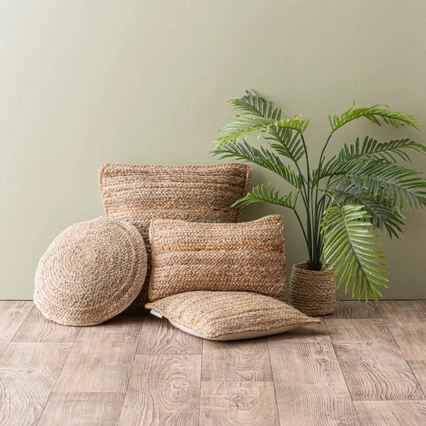 Dunelm Jute Circular Cushion - Image 6