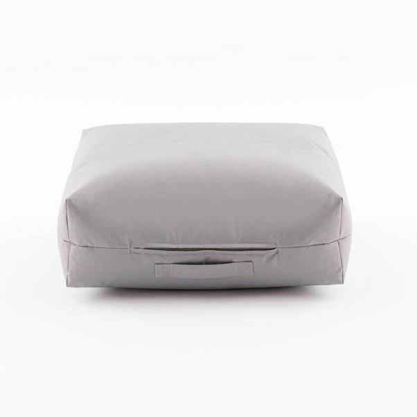 Dunelm Outdoor Grey Square Floor Cushion - Image 2