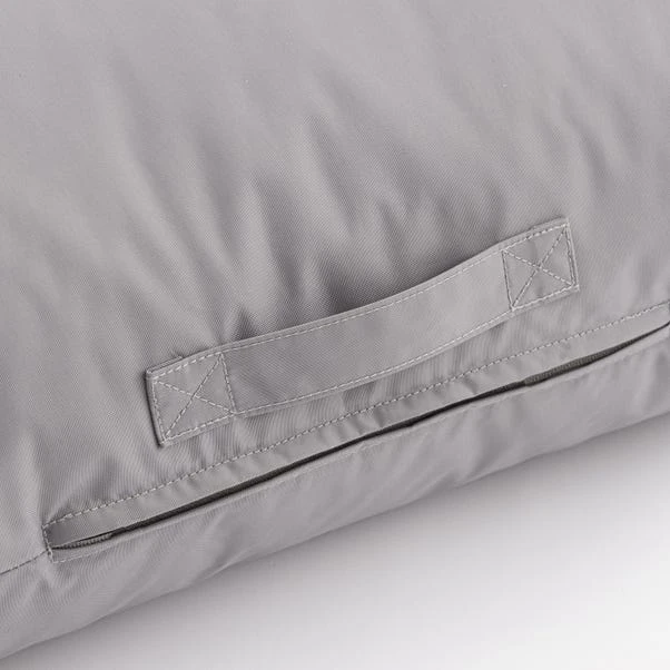 Dunelm Outdoor Grey Square Floor Cushion - Image 4