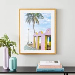 Dunelm Thin Wood Photo Frame 16" X 20" (40cm X 50cm)