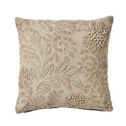 Churchgate Hemington Washed Embroidered Cushion