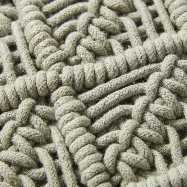 Dunelm Macrame Lilypad Cushion - Image 4