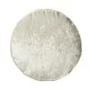 Dunelm Crushed Velour Round Floor Cushion