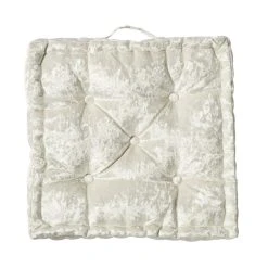 Dunelm Crushed Velour Square Floor Cushion