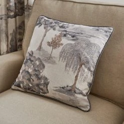 Dunelm Watercolour Trees Cushion