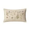 Dunelm Pressed Floral Cushion