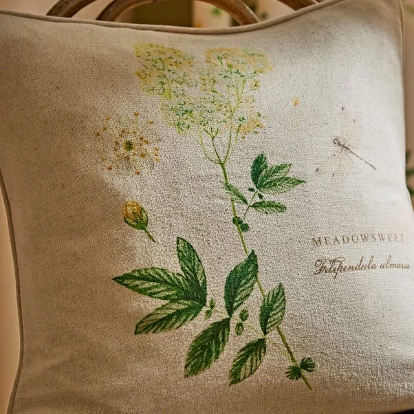 Natural History Museum Meadow Sweet Cushion - Image 3