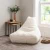 Dunelm Snowball White Beanbag Chair