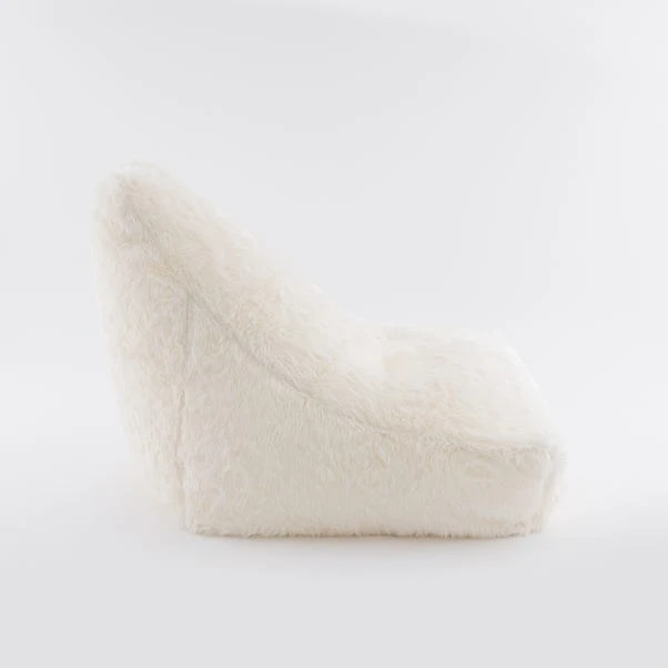 Dunelm Snowball White Beanbag Chair - Image 4