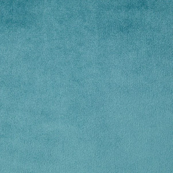 Dunelm Reversible Velour Cushion Teal - Image 4