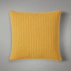 Dunelm Knit Look Printed Cushion