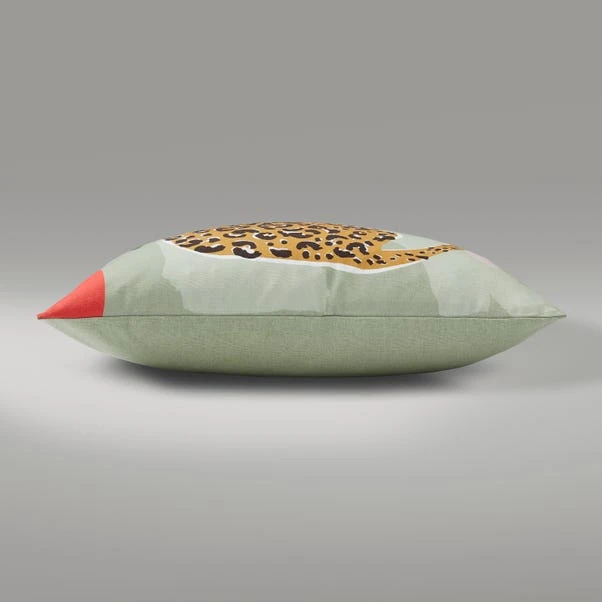 Elements Leopard Cushion - Image 3
