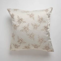 Dunelm Jacquard Bees Cushion