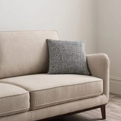 Dunelm Chunky Tweed Boucle Cushion