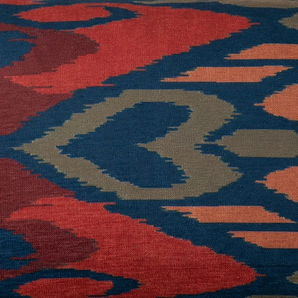 Dunelm Luxe Traveller Ikat Rectangular Cushion - Image 3