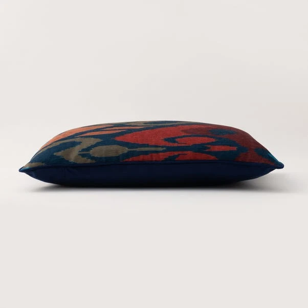 Dunelm Luxe Traveller Ikat Rectangular Cushion - Image 4