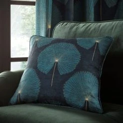 Dunelm Oriental Fan Cushion