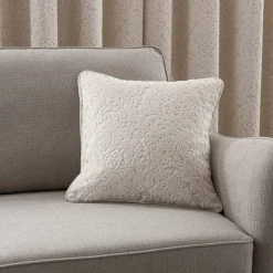 Dunelm Damask Cut Velvet Cushion
