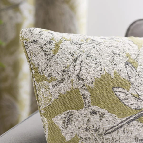 Dunelm Darwin Green Cushion - Image 2