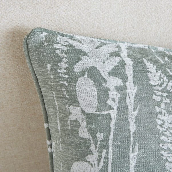 Dunelm Meadow Jacquard Cushion - Image 2