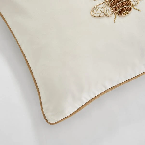 Dorma Zardozi Heritage Bee Boudoir Cushion - Image 3