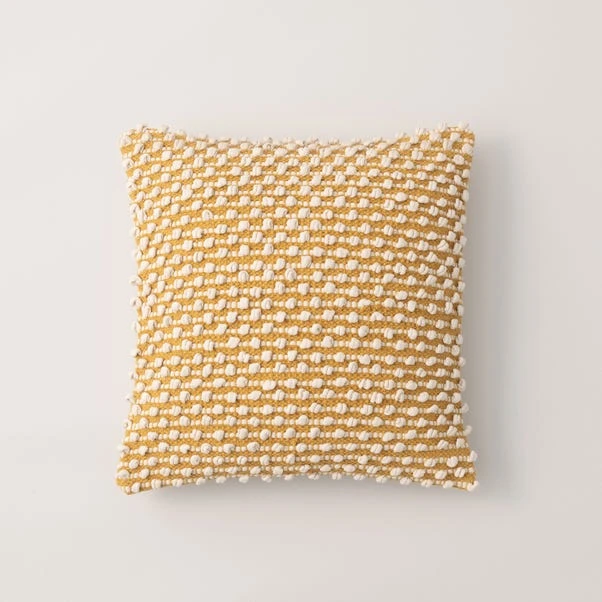 Dunelm Jersey Bobble Square Cushion - Image 2