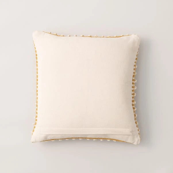 Dunelm Jersey Bobble Square Cushion - Image 5