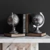 Cedar & Sage Broomfield Pair Of Globe Bookends