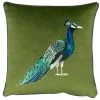Evans Lichfield Peacock Cushion