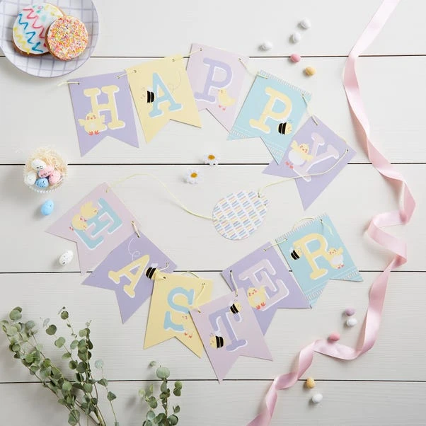 Dunelm Happy Easter Paper Garland