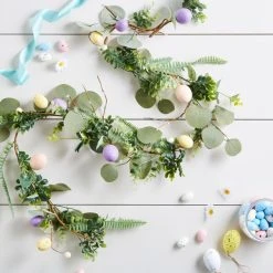 Dunelm Easter Egg Floral Garland