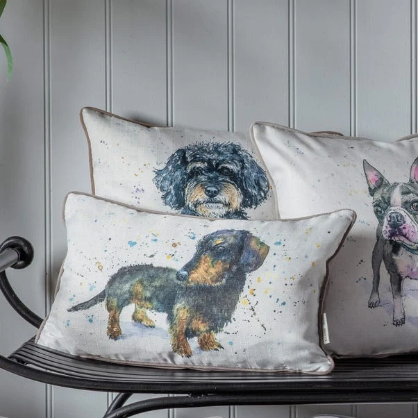Kilburn_and_scott Aquarelle Cavapoo Cushion - Image 2