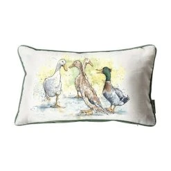 Kilburn_and_scott Aquarelle Ducks Cushion
