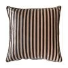 Cedar & Sage Velvet Striped Cushion