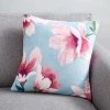 Dunelm Magnolia Velour Cushion