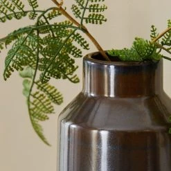 Dunelm Ceramic Vase 30cm Black