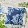 Natural History Museum Cyanotype 43x43cm Outdoor Cushion