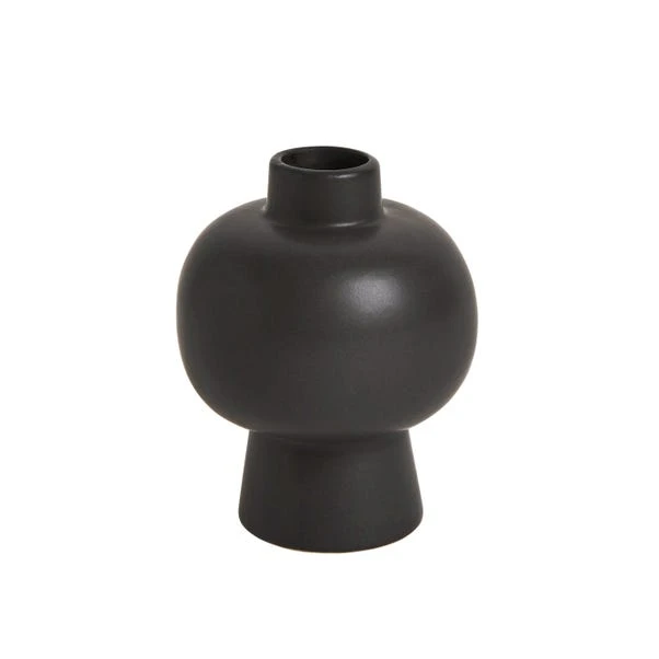 Dunelm Black 10cm Vase - Image 3