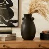 Dunelm Vase 30cm Black