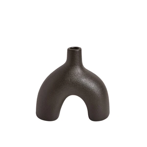 Dunelm Ceramic Black Vase - Image 3