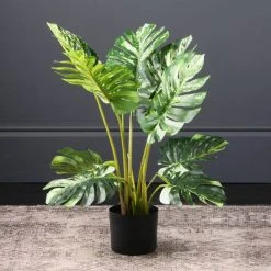 Real Touch Variegated Monstera 70cm