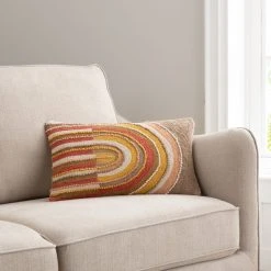 Dunelm Artisan Rainbow Cushion