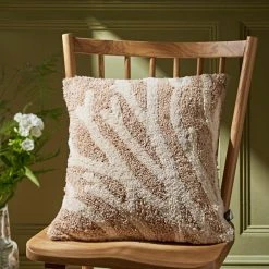 Natural History Museum Shore Seaweed Natural Cushion Cover