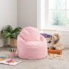 Dunelm Kids Jenson Beanbag Chair Pink