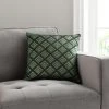 Dunelm Velvet Geo Foil Cushion Cover