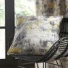 Dunelm Cove Textured Print Ochre Cushion