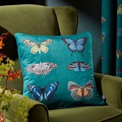 Natural History Museum Butterfly Curator Cushion