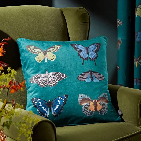 Natural History Museum Butterfly Curator Cushion